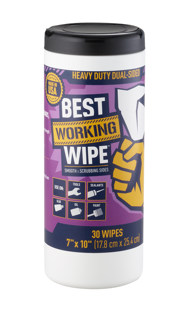 HEAVY DUTY DUAL-SIDED WIPES – 30ct